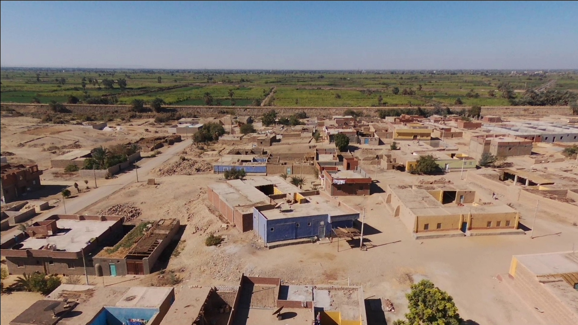 The house built by Sakina Abaya in Qustul.
