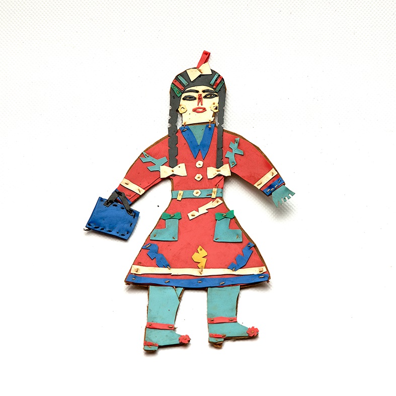Small aruusa figure, plastic material. Toshke, W. Neja Dukki Daur, 1964 (Photographed by the author).