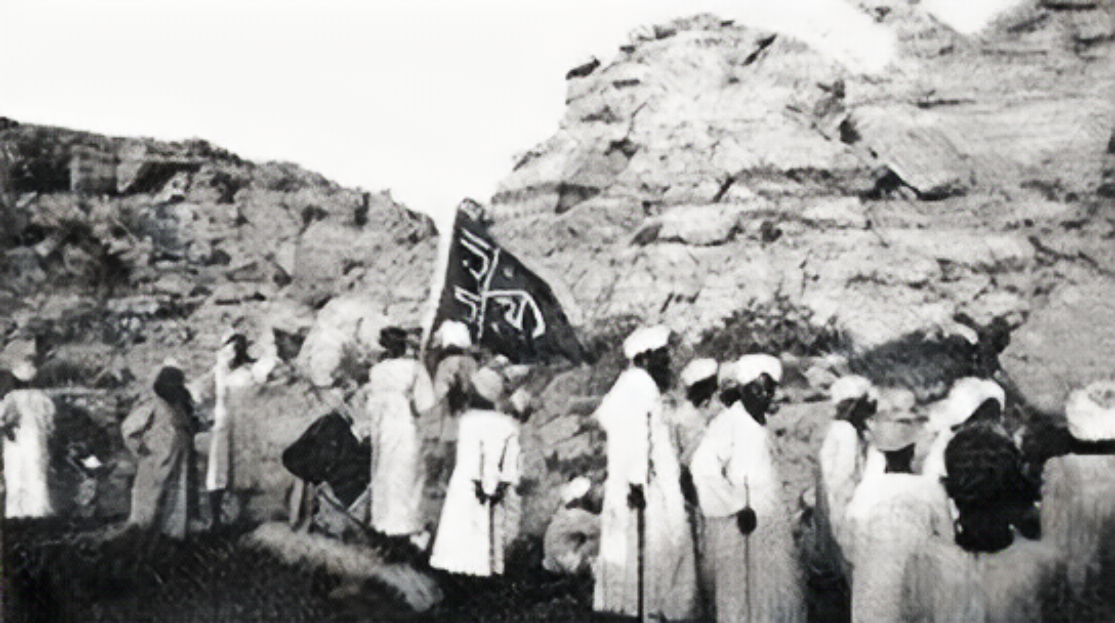 <em>Moulid</em> celebration in old <em>Abu</em> <em>Hor</em>. Photo from Hassan and Hassan (2000: p. 157/a).