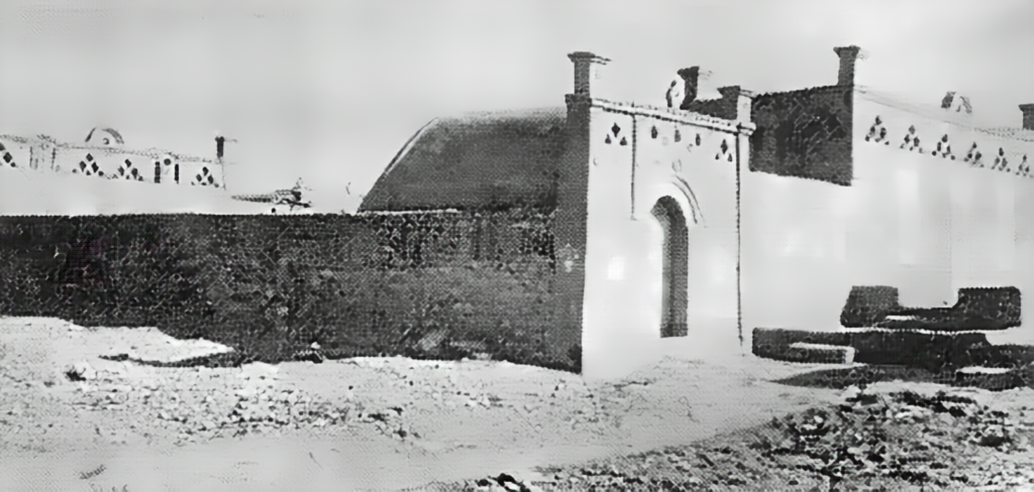 A traditional house in old Abu Hor. Photo from Hassan and Hassan (2000: p.168/b).