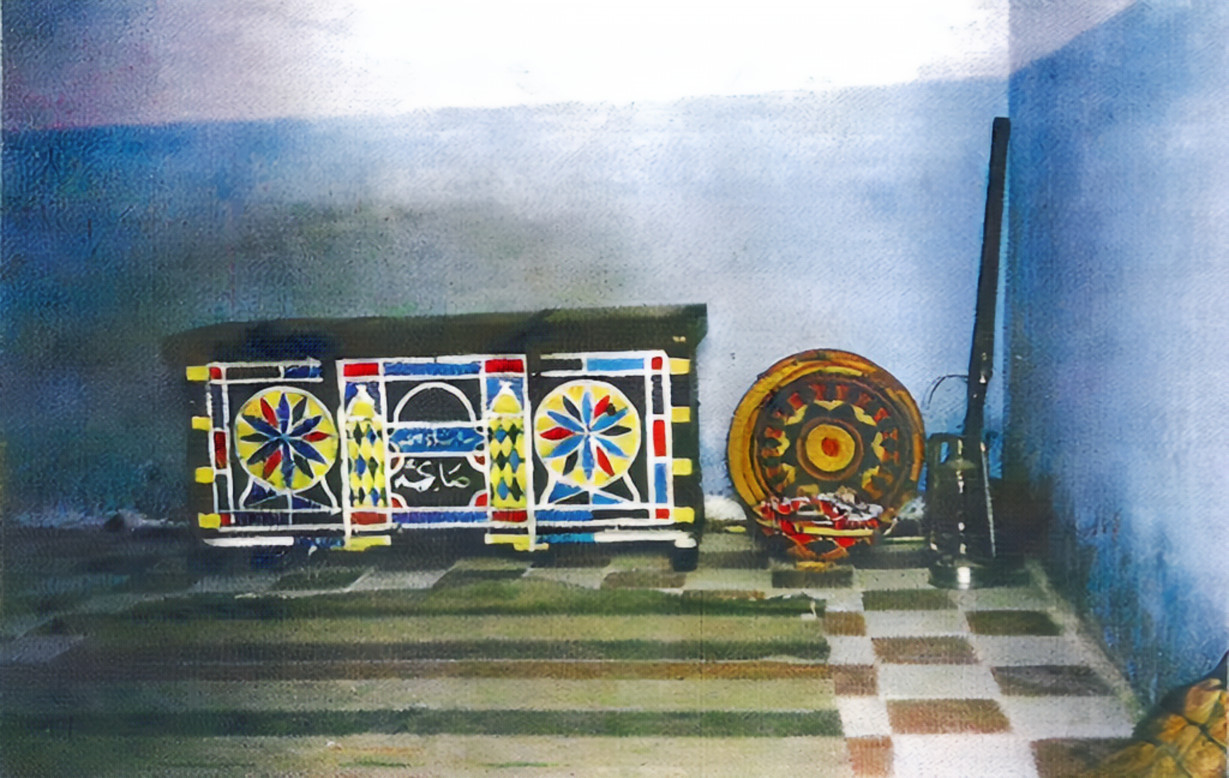 A picture of sandouq jally. Photo from Hassan and Hassan (2000: p. 39/a).