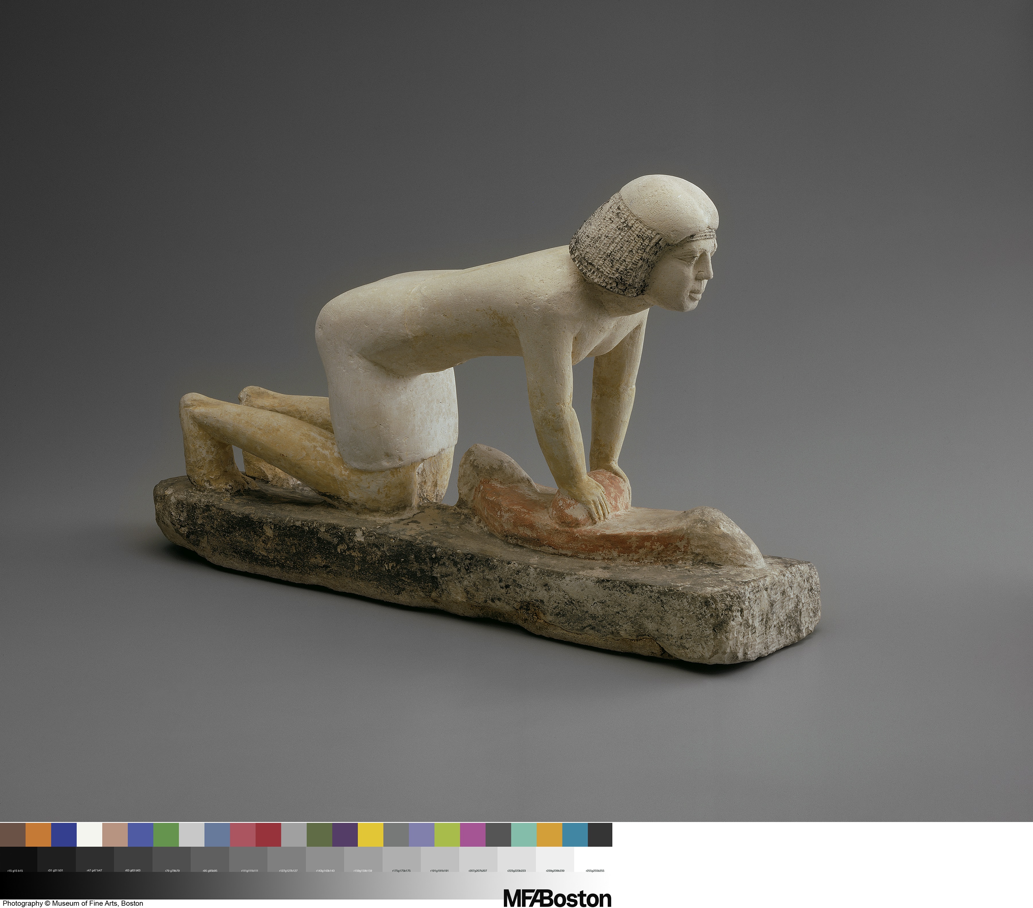 Statuette of Woman Grinding Grain (Old Kingdom, Dynasty 5 Image © Boston Museum of Fine Arts 21.2601) https://collections.mfa.org/objects/144023 (last accessed November 27, 2024).