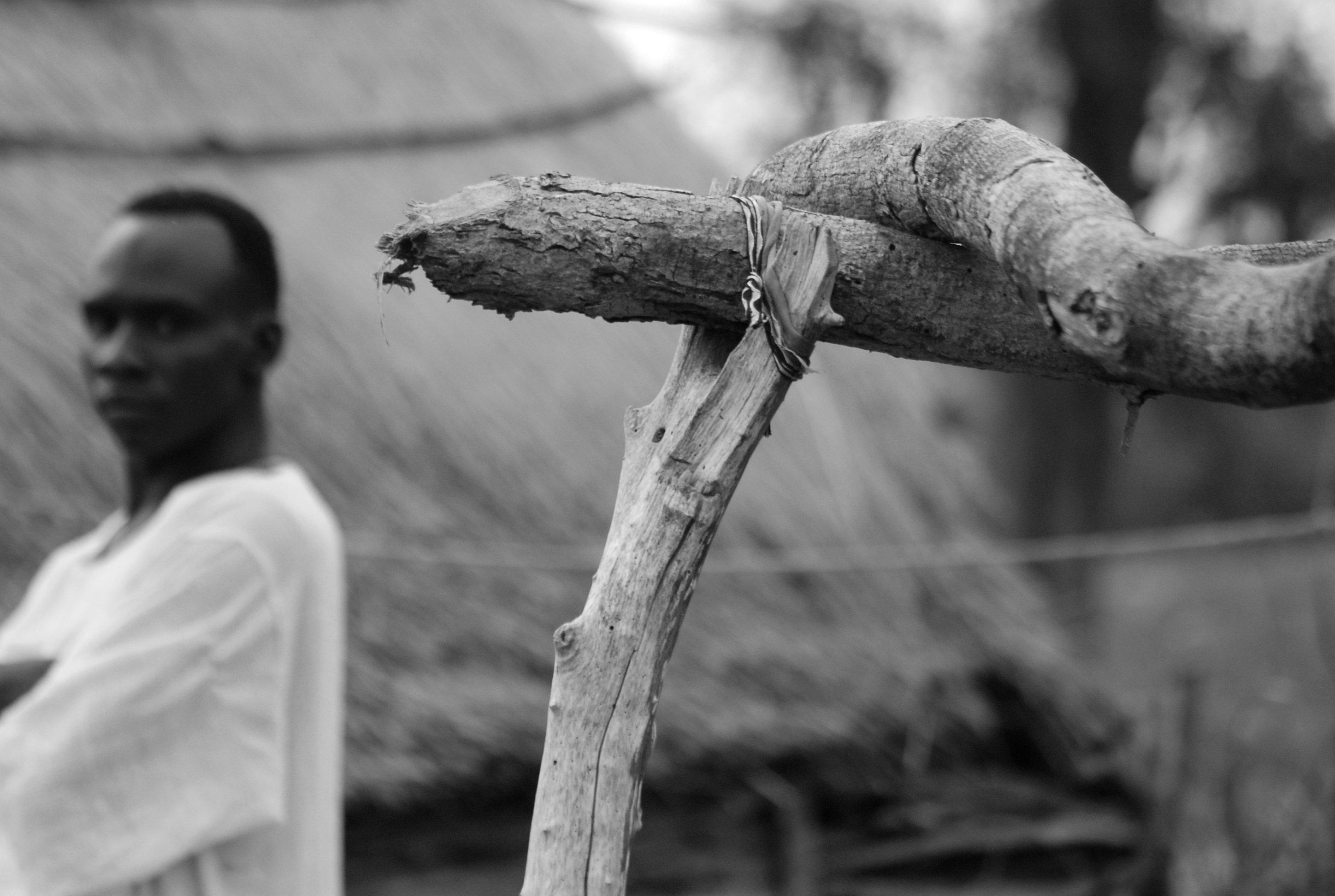“The Unknown Hope (1)”: Shatta’s hometown in El-Korgal, Nuba Mountains, Sudan.  (Khalid Shatta, 2011).