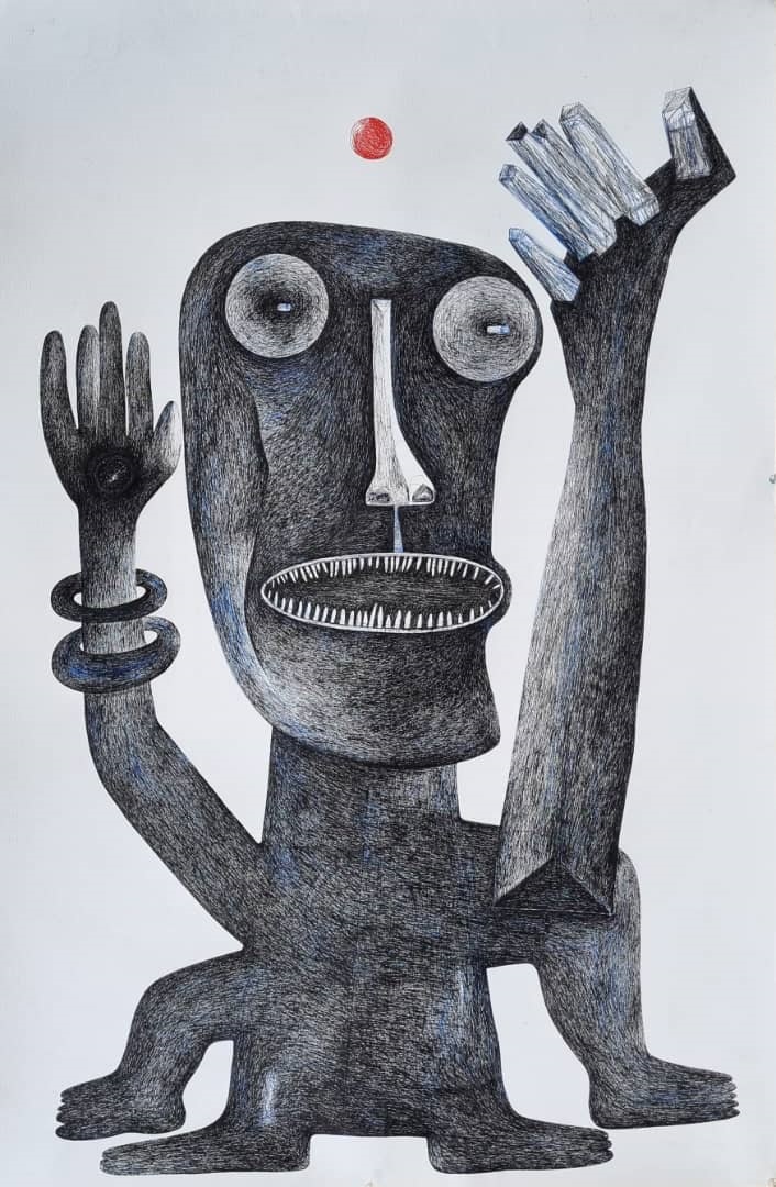 “Gods in Action (1)” (Khalid Shatta, 2021).