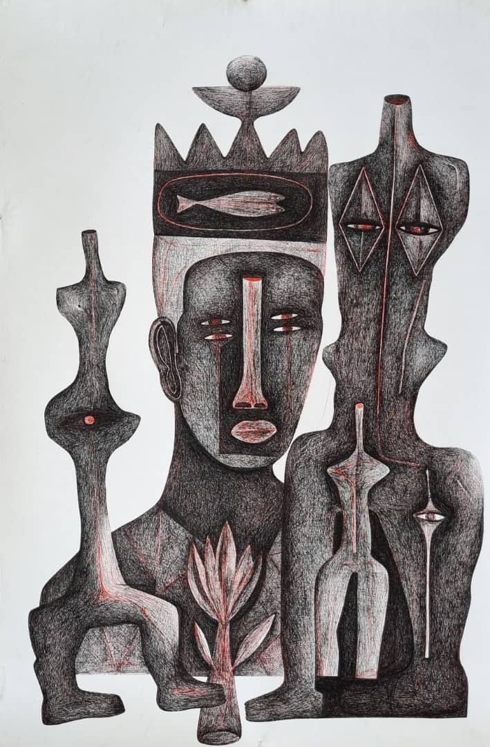“Gods in Action (2)” (Khalid Shatta, 2021).